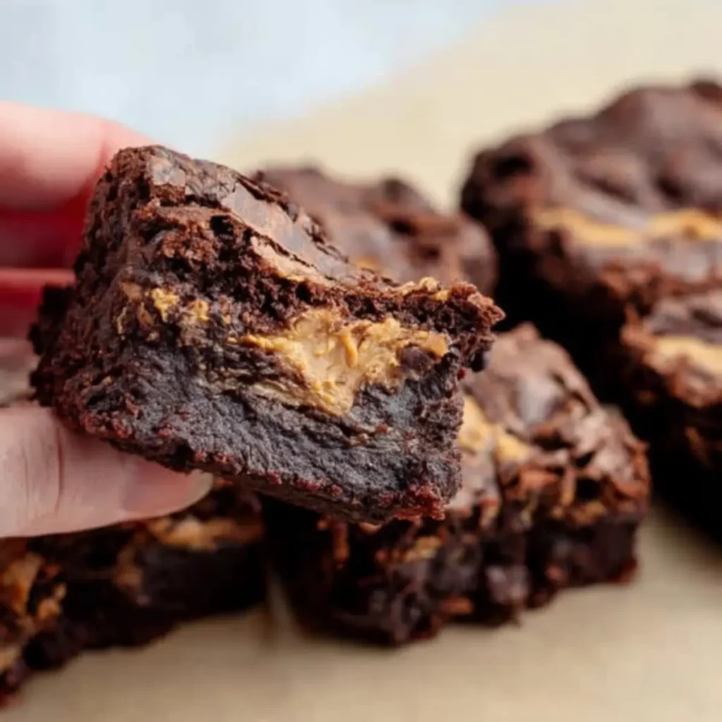Sourdough Peanut Butter Brownies (1)