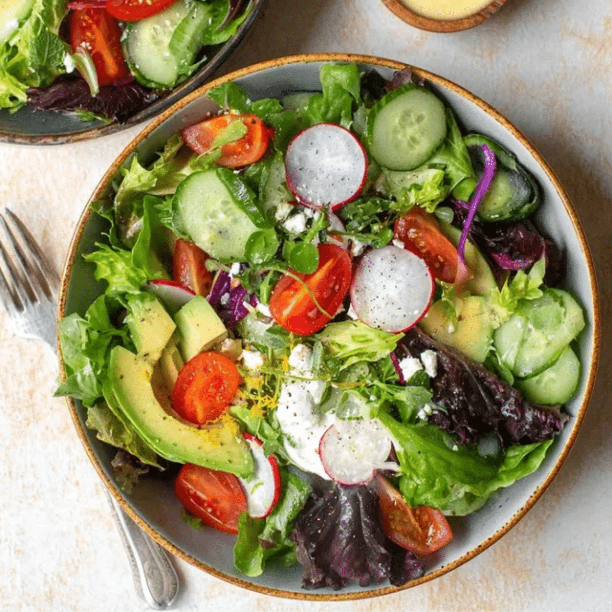 Spring Mix Png Easy Spring Mix Salad with Homemade Vinaigrette - Recipes by Lucelle