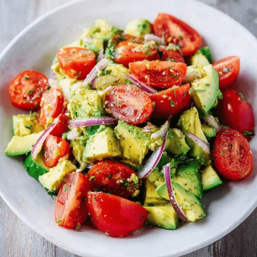 Avocado Salad with Tomato
