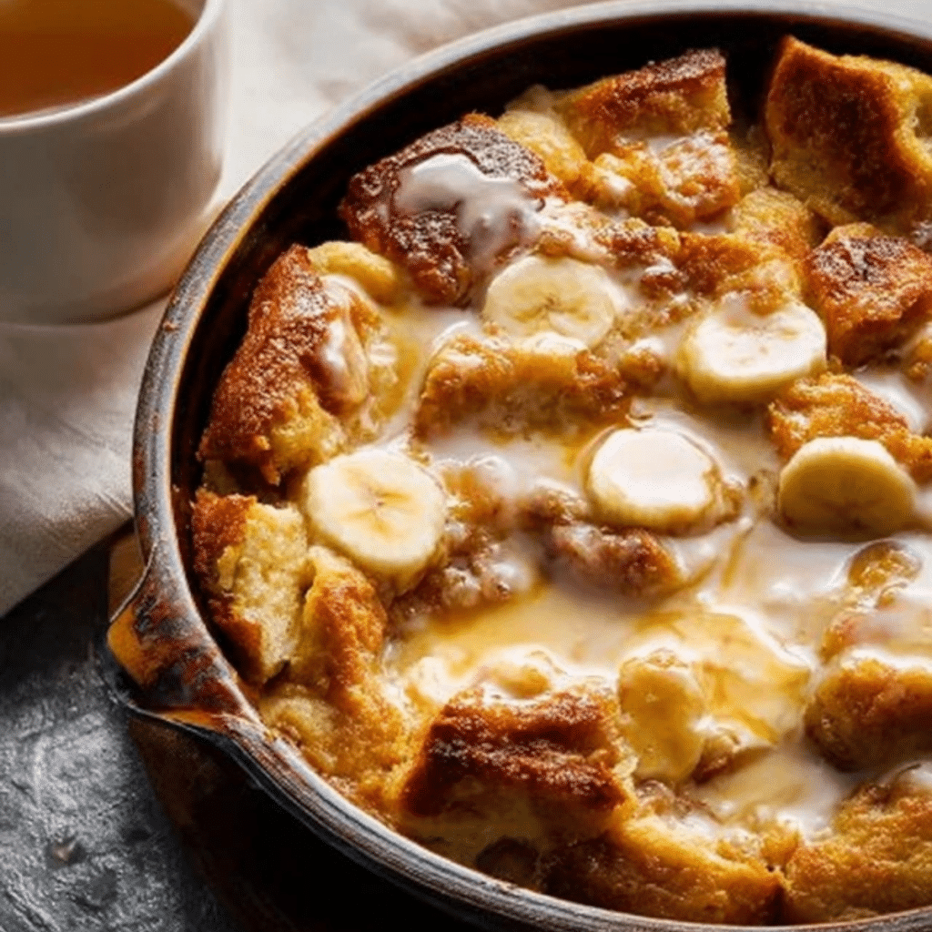 Banana Bread Pudding