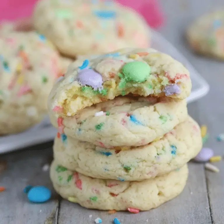 Funfetti Cake Mix Cookies